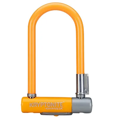 Kryptonite KryptoLok Mini-7 12.7mm U-락 (FlexFrame-U 브래킷 포함)