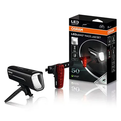 오스람 OSRAM LEDsBIKE RACE 50 전조등+후미등 세트